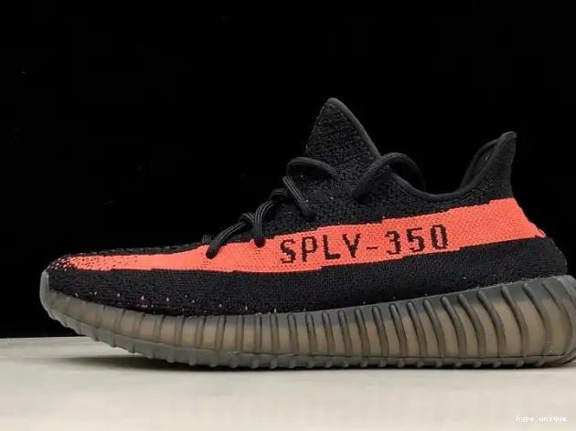 hype Adidas V2 Black Yeezy Core BY9612 350 Boost Red 0326